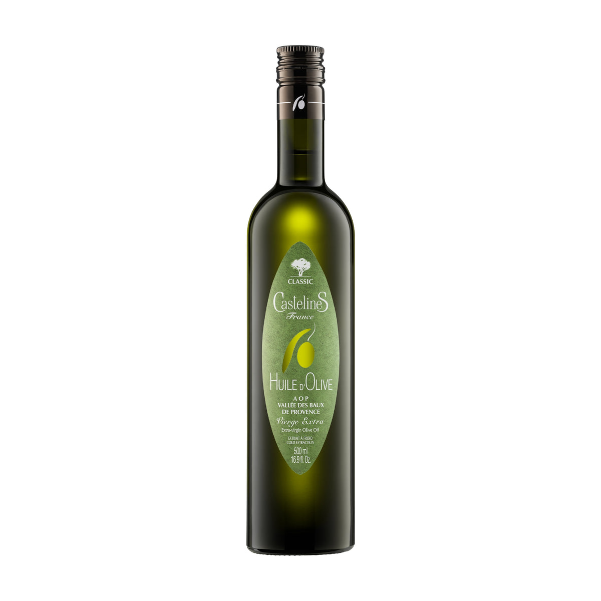 Castelines Classic AOP Vallée des Baux de Provence 500 ml bottle from France.