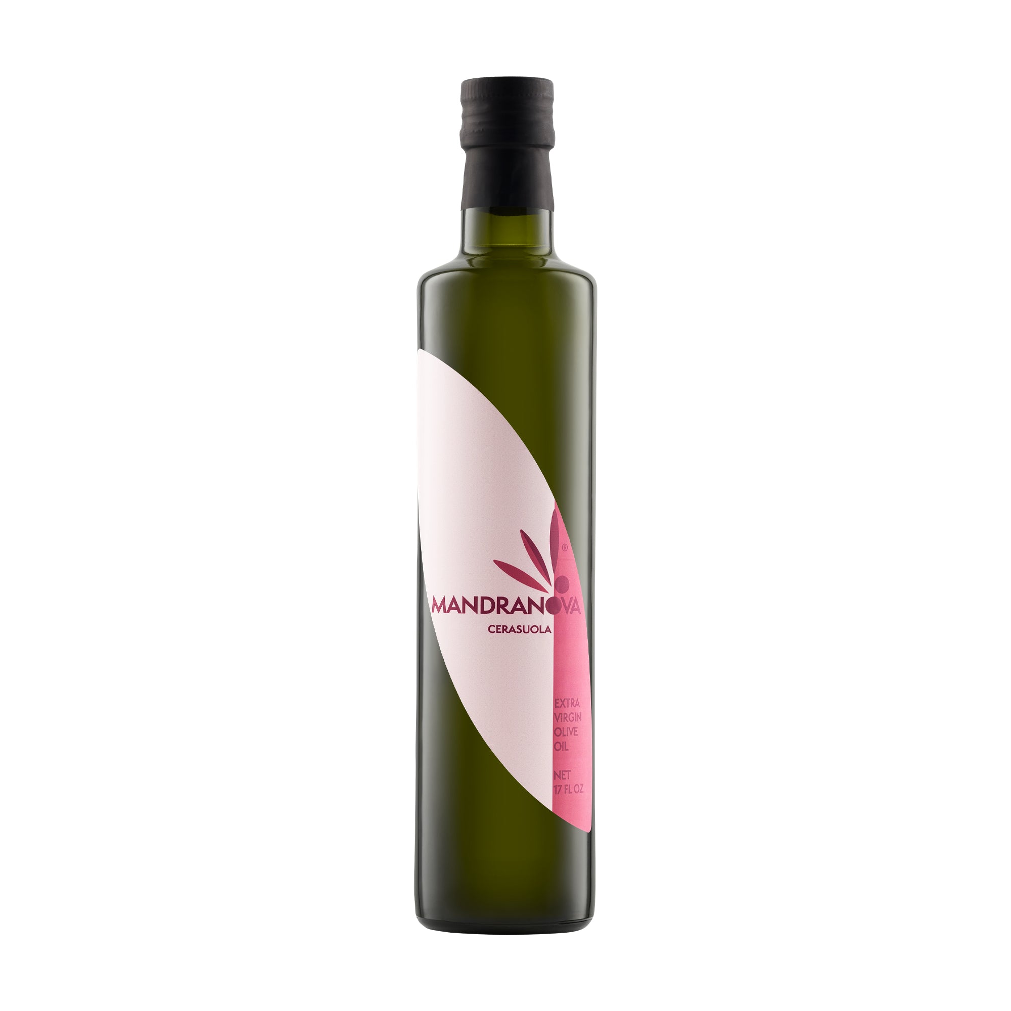 500 ml bottle of Mandranova Cerasuola extra virgin olive oil from Sicily, Italy.