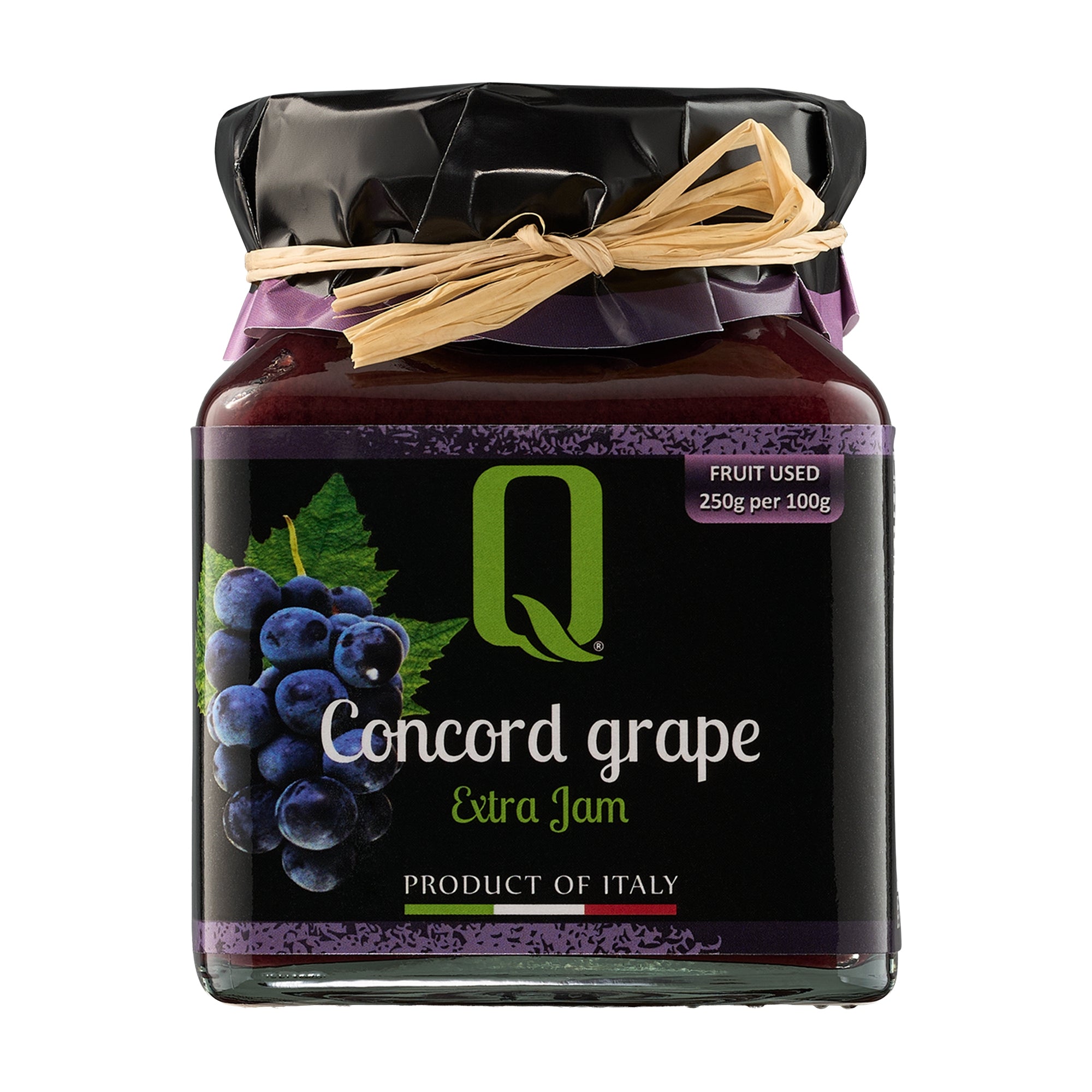 350g jar of Quattrociocchi Concord Grape Jam from Italy.