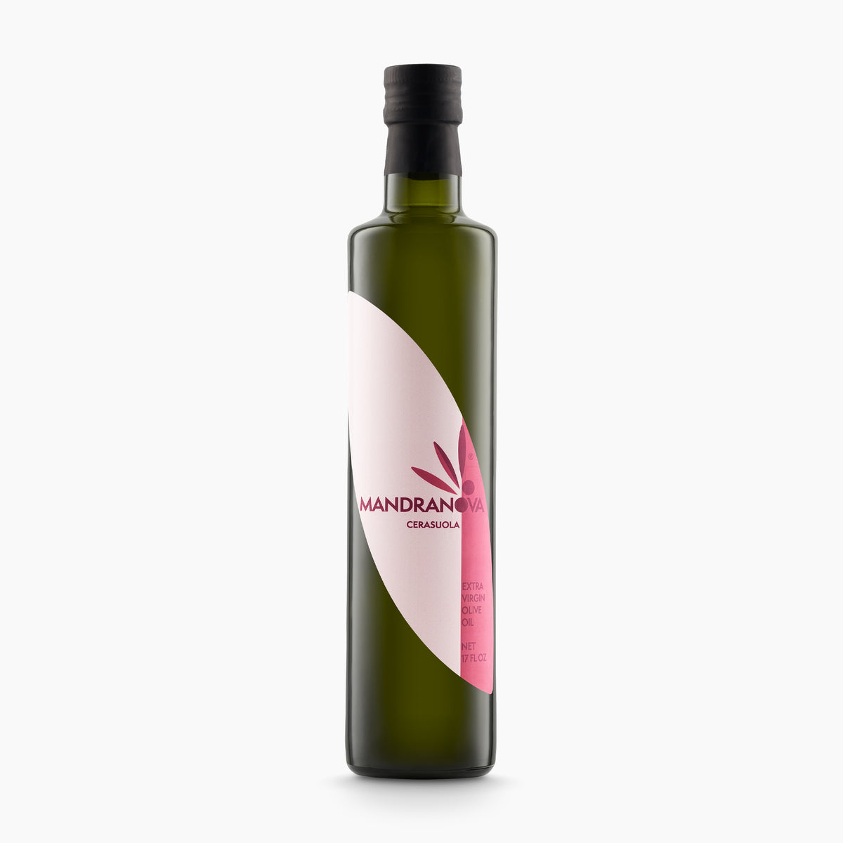 500 ml bottle of Mandranova Cerasuola extra virgin olive oil from Sicily, Italy.