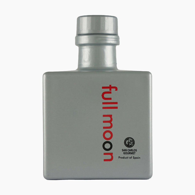 200 ml bottle of Full Moon Grand Reserve Transparent Balsamic Vinegar.