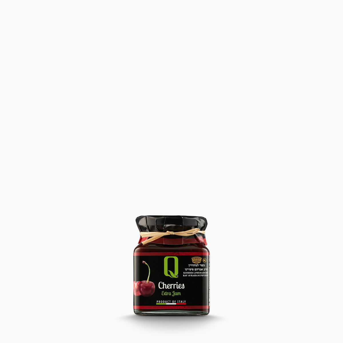 Quattrociocchi Cherry Jam from Italy in a 350g jar.