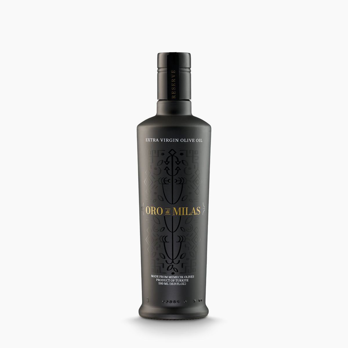Oro di Milas Memecik 500 ml bottle with extra virgin olive oil from Türkiye.