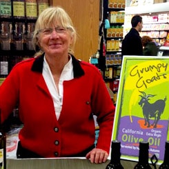Grumpy Goats Farm owner, Pamela Marvel.