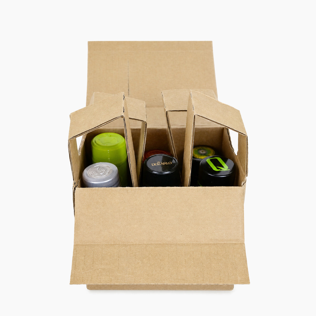 An open Olive Oil Lovers “Pick Six” box.