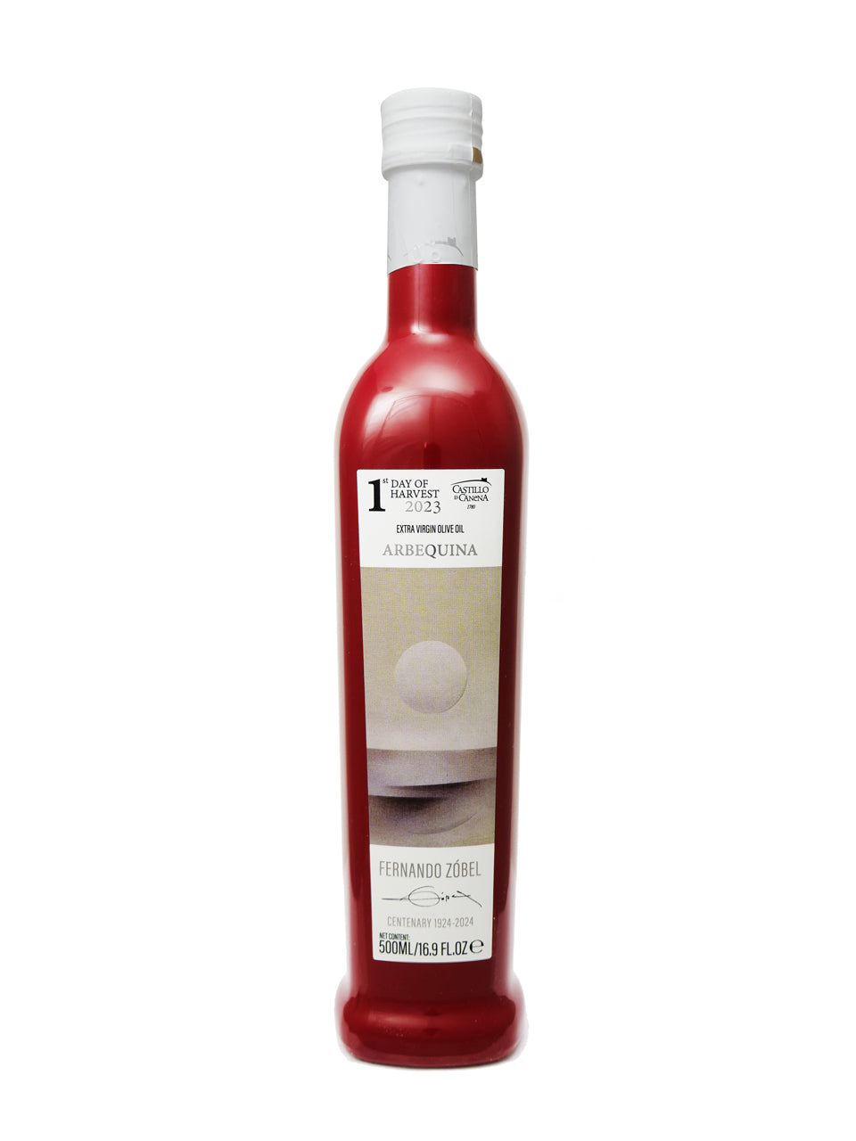 glass bottle of extra virgin olive oil