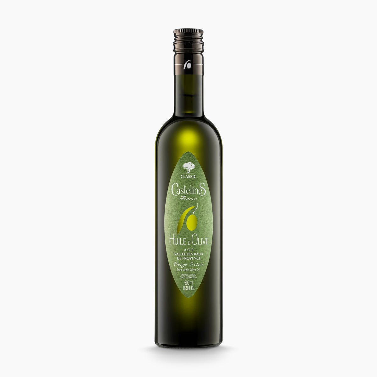 Castelines Classic AOP Vallée des Baux de Provence 500 ml bottle from France.