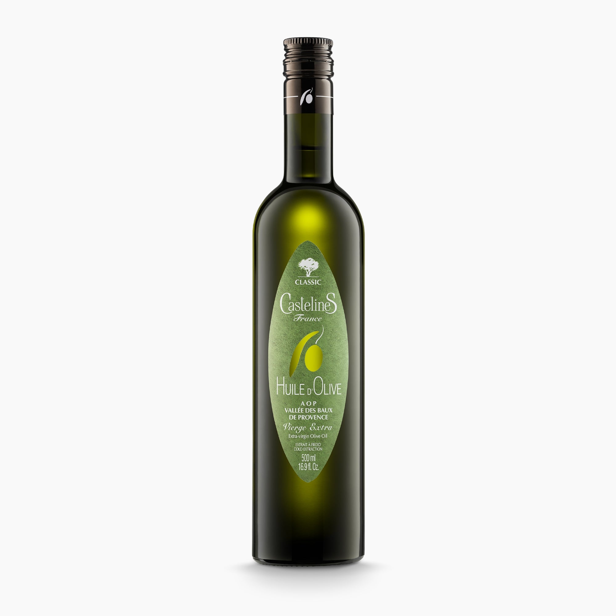 Castelines Classic AOP Vallée des Baux de Provence 500 ml bottle from France.