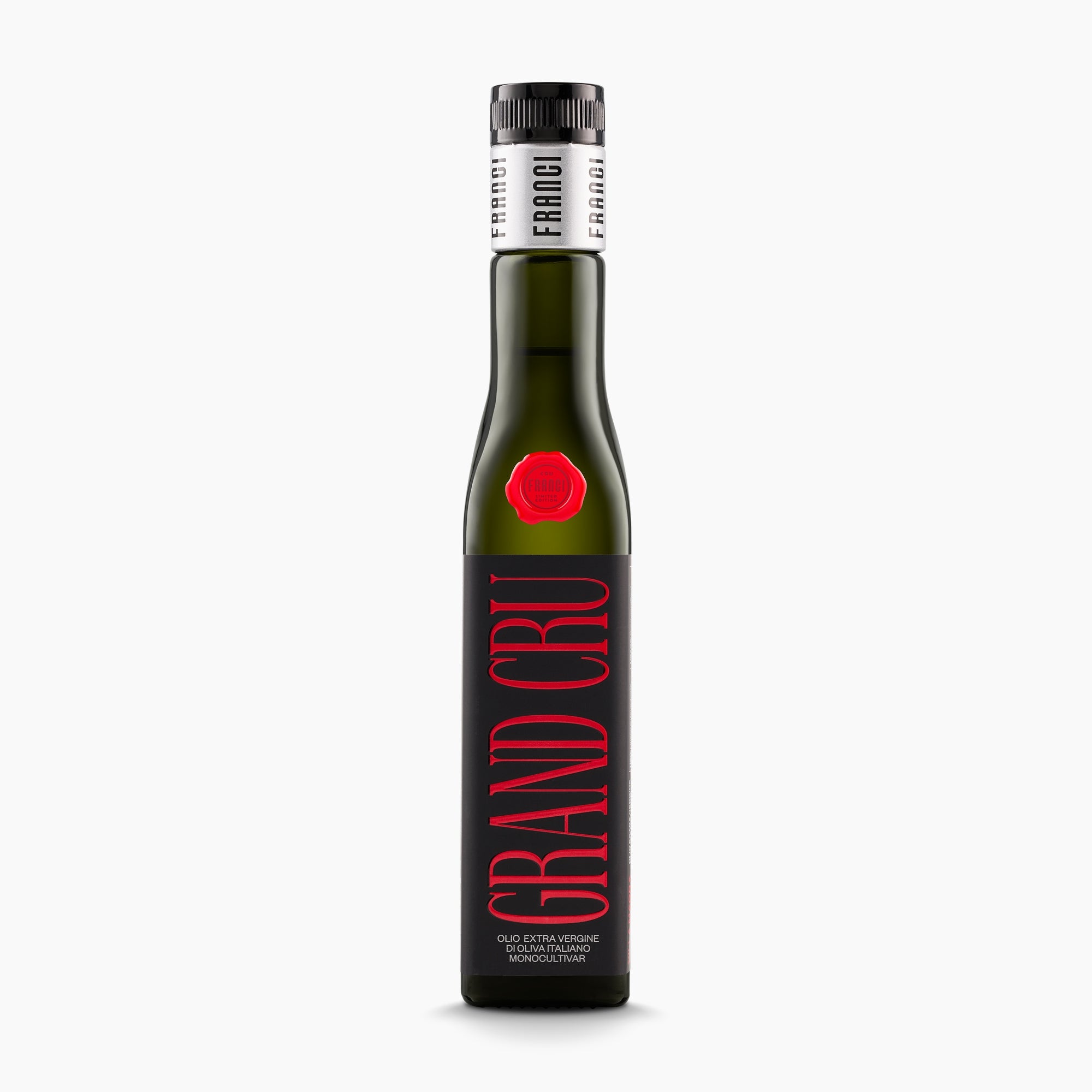 250 ml Franci Grand Cru extra virgin olive oil from Tuscany, Italy.
