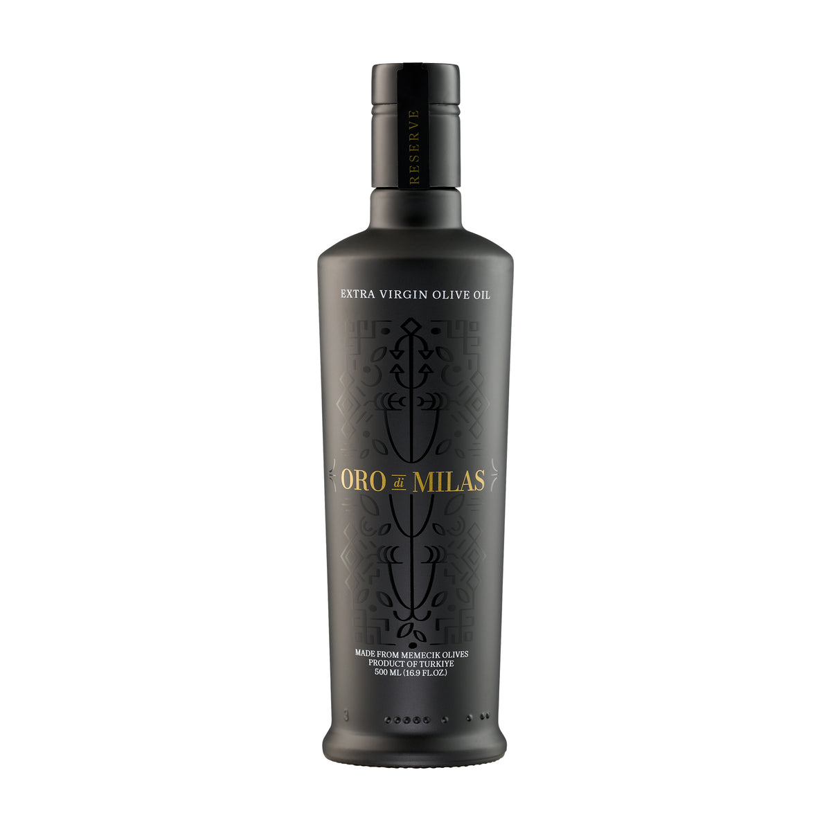 Oro di Milas Memecik 500 ml bottle with extra virgin olive oil from Türkiye.