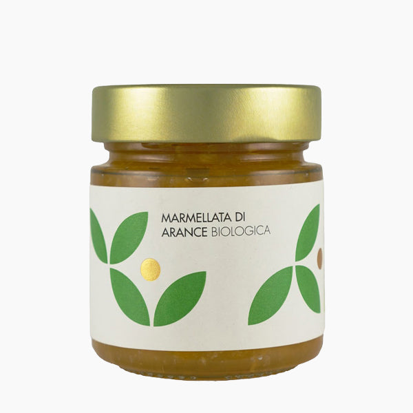 300g jar of Tenute Librandi Organic Orange Marmalade from Italy.