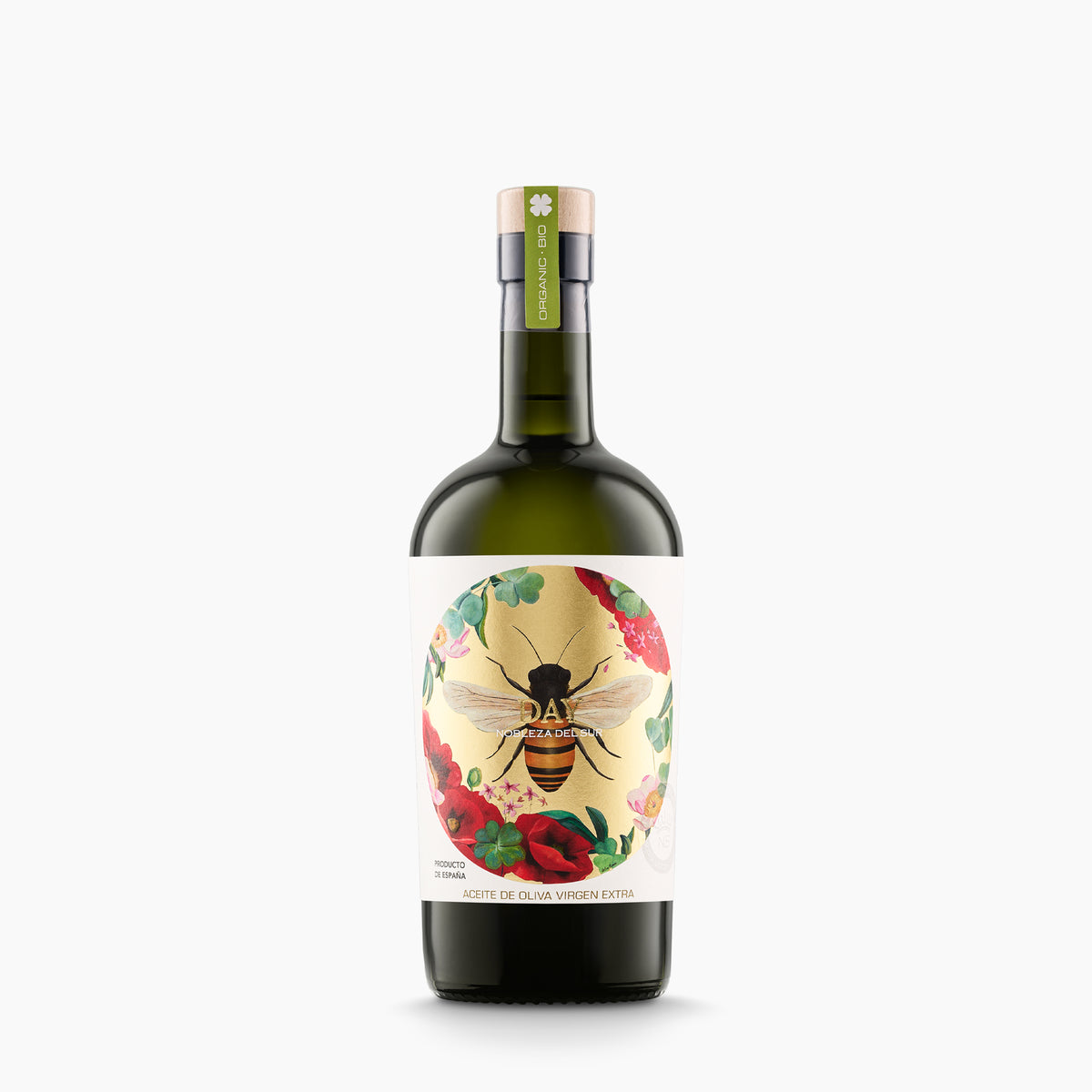 Nobleza del Sur Organic Day 500 ml bottle of Spanish organic extra virgin olive oil.