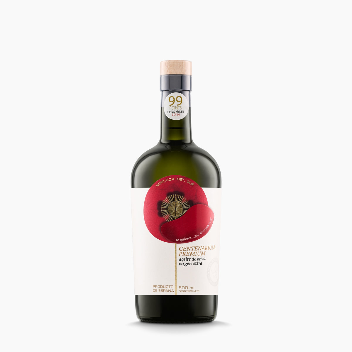 A 500 ml bottle of Nobleza del Sur Centenarium Premium Anniversary Edition from Spain.