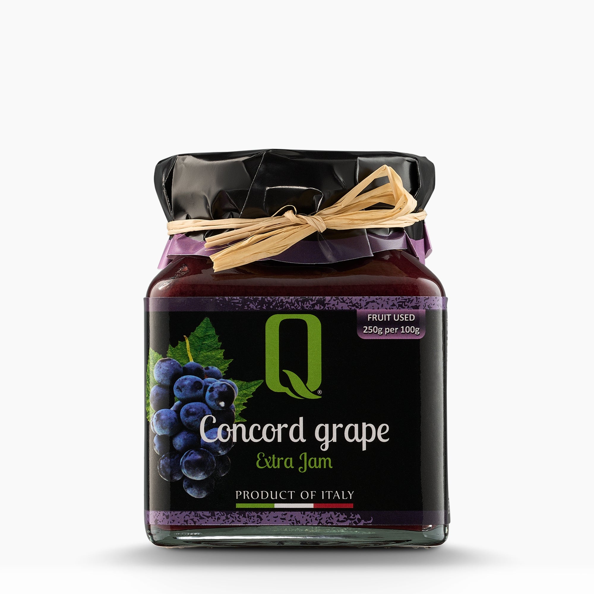 350g jar of Quattrociocchi Concord Grape Jam from Italy.