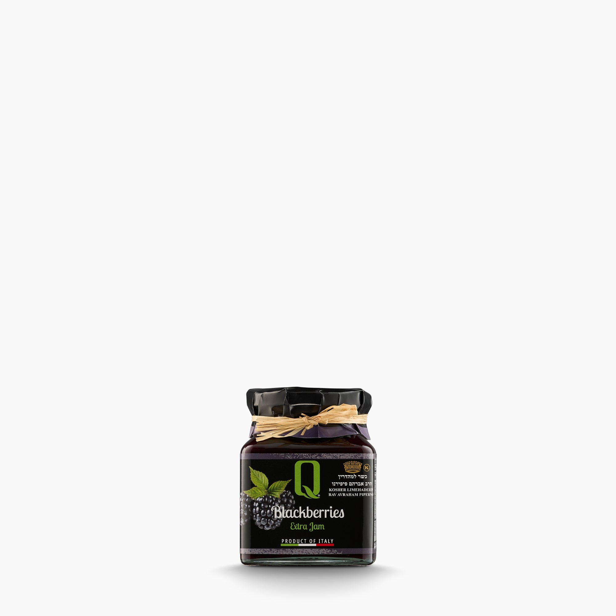 350g jar of Quattrociocchi Blackberry Jam from Italy.