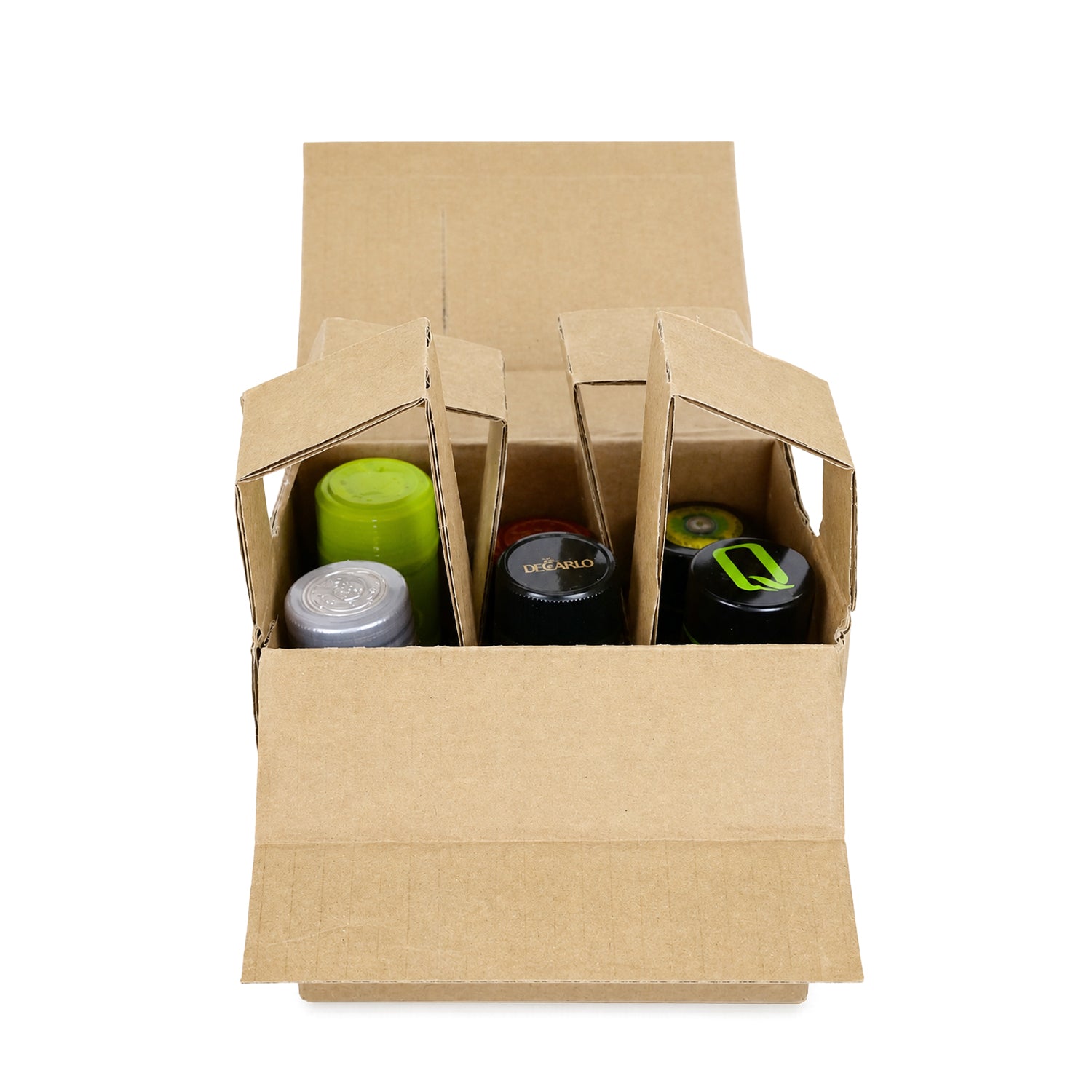 An open Olive Oil Lovers “Pick Six” box.